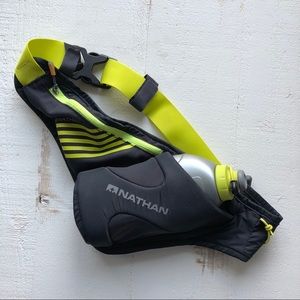 NATHAN Peak Single Bottle Running Belt Hydration